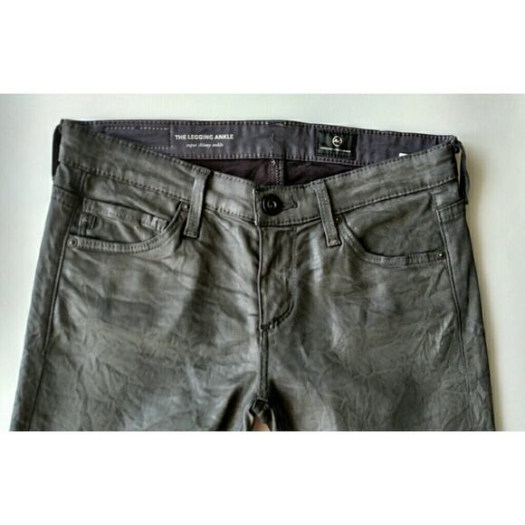 AG The Legging Ankle Leatherette - Size 24R - NWOT - Picture 3 of 8